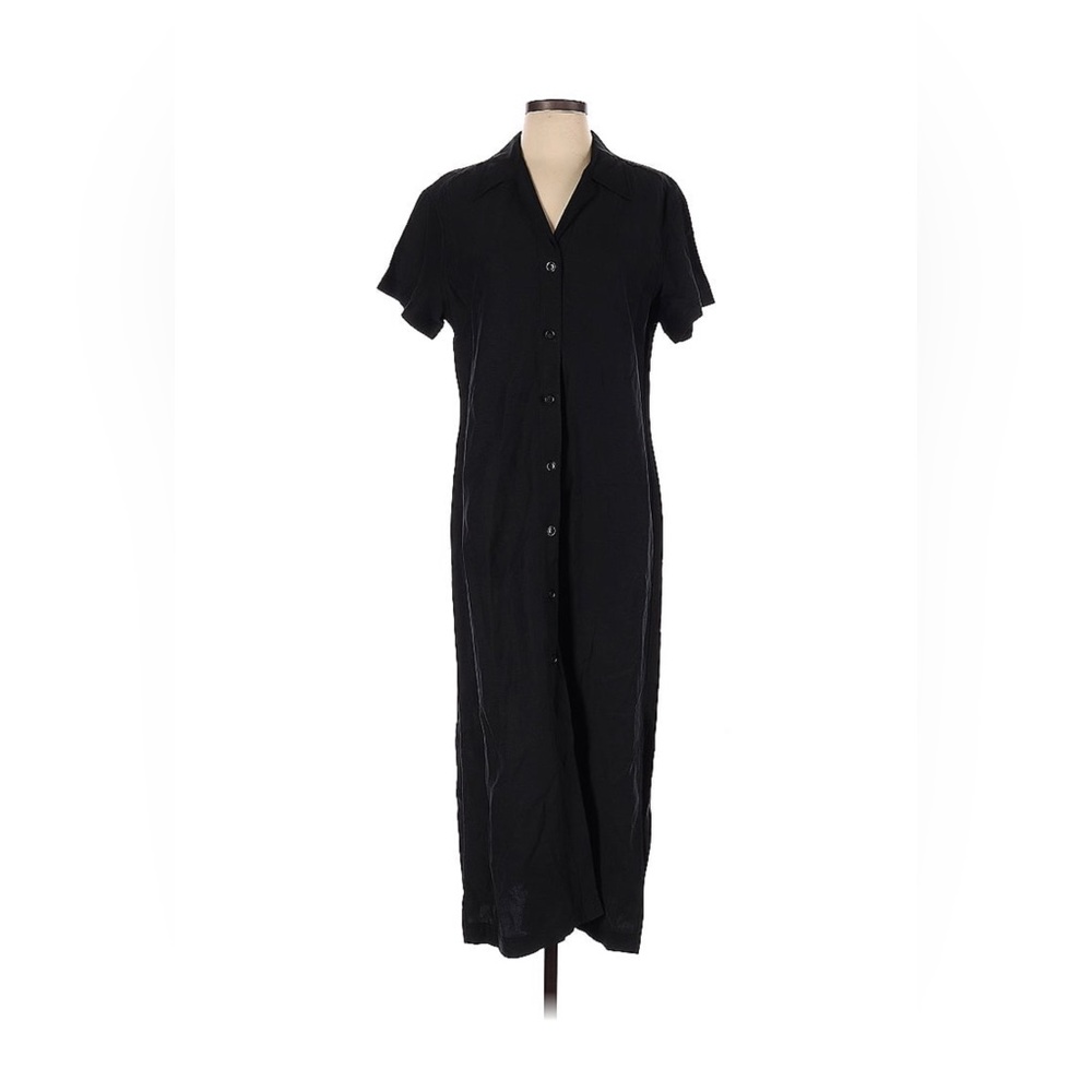 Debra deRoo casual maxi black dress.